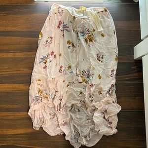 Love Stitch high low skirt. One of a kind. Size S. NWT